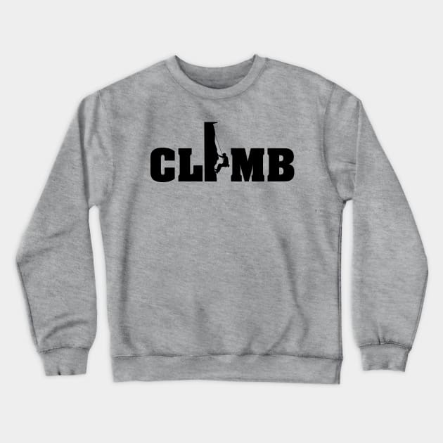 Climb Crewneck Sweatshirt by nektarinchen